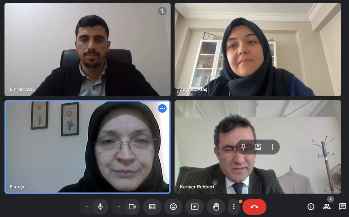 Bölümümüzün dış paydaşları ile toplantı yaptık.